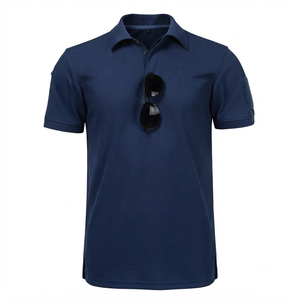 T-shirts pour hommes les plus vendus, personnalisés avec logo brodé, pour la sécurité en extérieur, séchage rapide, respirants, à bas prix - Product Image 4