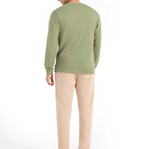 Sweat-shirts pour hommes Basics 100% coton molletonné, écologiques, doux et confortables, texture douce, style moderne, décontracté, hiver, mode quotidienne - Product Image 3