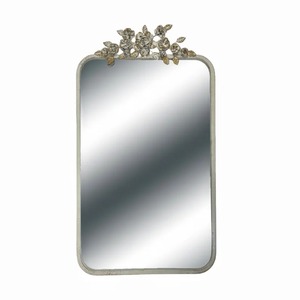 Premium Quality Floral <b>Metal</b> <b>Frame</b> Mirror Ideal For Bathroom Wash Basin And Lobby Interior Styling Wholesale From India - Product Image 1
