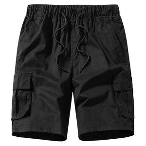 Shorts cargo en coton grande taille pour hommes, nouveau style d'été, taille élastique mi-haute, pantalon de sport décontracté, vente en gros pour hommes, femmes, adultes et enfants - Product Image 1