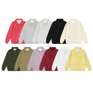 Sweat à capuche à fermeture éclair quart lettre bulle personnalisé 500gsm avec logo et étiquettes - Product Image 2