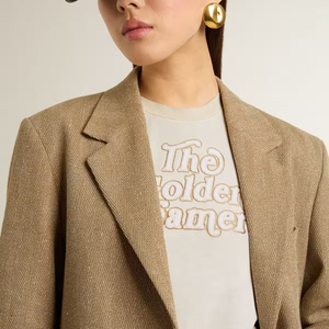 Camisetas de talla grande para mujer, de algodón y poliéster, de secado rápido, transpirables, informales, para verano, con logotipo bordado Chanelle. - Product Image 6