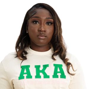 Camiseta Vintage AKA para Mujer con Letras Griegas, Logotipo Clásico, Algodón Premium, Estilo Casual para Uso Diario - Product Image 4