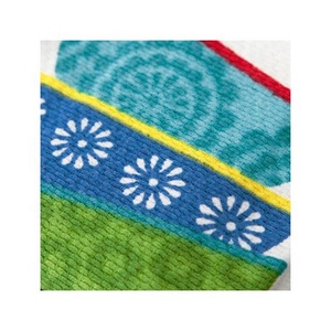 40x40cm Gaufre Brodée Simple Style Japonais Doux Serviette de Dîner pour Restaurant Bar Cuisine Top Rated pour Mariage - Product Image 1