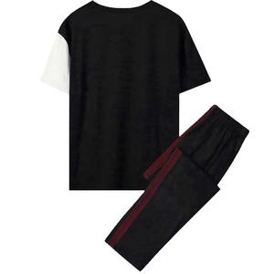 OEM Personnalisé Hommes Gym Survêtement Slim Ajusté Imprimé Sport Porter Deux Pièces Survêtement D'hiver Blanc Grande Taille Vêtements De Sport - Product Image 6