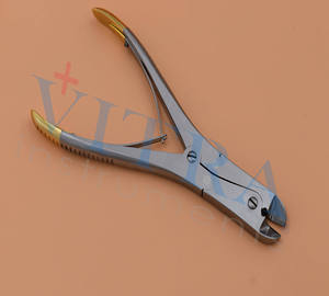 Alicates de Corte de Alambre Harvey de 23.5cm, Cortador de Alambre Ortodóntico de Acero Inoxidable, Instrumento Dental Manual, OEM ODM - Product Image 3