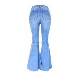 Jeans baggy vintage de haute qualité pour femmes, pantalon décontracté à jambes larges à prix raisonnable pour l'hiver - Product Image 2