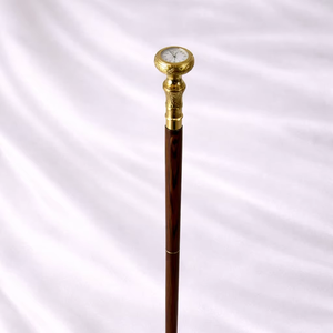 Handicrafts Vintage Solid <b>Wood</b> Handmade Polished <b>Walking</b> <b>Stick</b> Home Decor Gift Still Life Pattern for Father's Day Occasions - Product Image 1