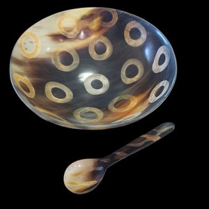 buffalo Horn Bowles hand made bowls dinnerware <b>kitchen</b> <b>storage</b> - Product Image 4