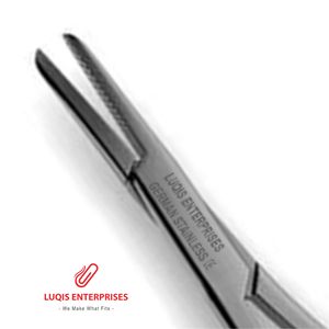 Portaagujas Mathieu con mordazas dentadas de carburo de tungsteno, instrumento quirúrgico de acero inoxidable, herramienta TC reutilizable - Product Image 2