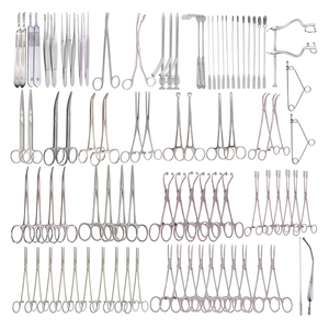 Juego de Instrumentos ORL de 10 Piezas de Acero Inoxidable Reutilizables y Esterilizables, Dispositivo Médico con Certificación ISO/CE - Product Image 1