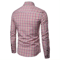 Penjualan Langsung Pabrik Kemeja Kasual Pria Satin Anti-Kusut Bahan Polyester/Katun Bernapas Model Slim Fit untuk Pernikahan Musim Semi 2026