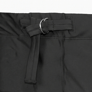 Mens Black Padded American Football Pants <b>Athletic</b> Fit Belt Closure Breathable Practice Game Performance Sportswear football - Product Image 5