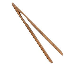 Pinces à pain en bois d'acacia de qualité supérieure à prix avantageux, pinces à pain antidérapantes en bois - Product Image 5