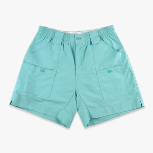 Shorts cargo pour homme en coton sergé de qualité supérieure, coupe classique, devant plat, multi-poches, vêtements de travail décontractés pour l'extérieur - Product Image 4