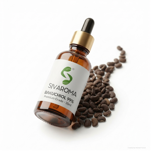 Bakuchiol 99% Ingrediente Cosmético Crudo para Fabricación Profesional de Productos de Belleza, Suministro a Granel para Exportación, Soluciones de Marca Privada - Product Image 2