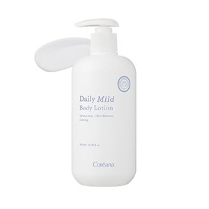 Coreana Corée K-Beauty Lotion Corporelle Hydratante Quotidienne au Céramide et Glycérine 500ml Ingrédients Doux Nourrissante Sans Parfum pour une Peau Douce - Product Image 1