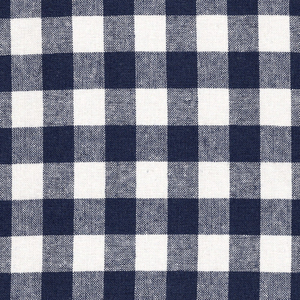 Tissu en dentelle à carreaux bleu et blanc KVR INTEXX KVR-GFF-01, tissé, léger, textile d'ameublement, 58/60 pouces, sans azo, séchage rapide, respirant - Product Image 6