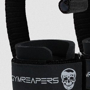 Custom weight lifting straps D-<b>ring</b> gym fitness workout training session deadlift pull up gymnastics powerlifting Gym Straps OEM - Product Image 2