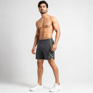 Athletic <b>men</b> <b>shorts</b> featuring breathable fabric lightweight construction and comfortable fit for workouts and sports activities - Product Image 1