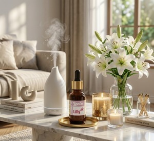 Huile parfumée de lys de qualité supérieure – Arôme floral longue durée pour bougies, savons, diffuseurs de parfum et applications cosmétiques - Product Image 2