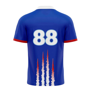 Camiseta Deportiva Personalizada con Transferencia Térmica para Equipos de Esports, Poliéster Transpirable de Secado Rápido, Ecológica, OEM - Product Image 4