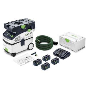 Aspirateur industriel sans fil portable avec filtration pour atelier - Product Image 1