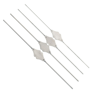 Sonde utérine graduée en acier inoxydable, double extrémité, pour obstétrique et gynécologie, instrument chirurgical réutilisable, certifié CE - Product Image 5