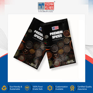 Sacs en plastique à fermeture centrale de qualité supérieure, les plus vendus, de qualité alimentaire, multicouches, imprimés, pour l'emballage des épices, YOGESHWAR - Product Image 2