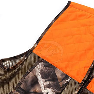 Veste de chasse respirante en nylon/polyester pour homme, prix de gros, logo personnalisé, vente chaude hiver - Product Image 5