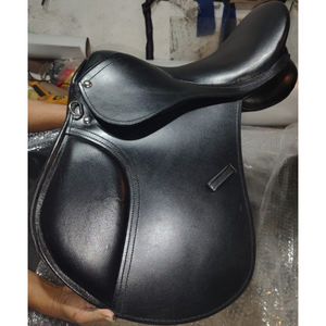 FOR SALE HORSE JUMPING <b>LEATHER</b> SADDLE ENGLISH SADDLE CC SADDLE GP SADDLE IN DOLLAR 35 SIZE 14 15 16 17 18 CREDIT CARD ACCEPTED - Product Image 1