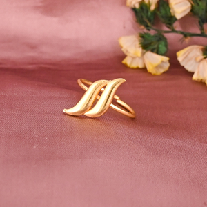 Anillo Ajustable de Latón Chapado en Oro, Elegante y Moderno, para Mujer, Regalo de Boda, Compromiso, Fiesta, Lote al por Mayor de 25 Pares - Product Image 2