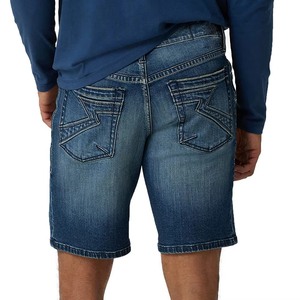 Pantalones Cortos de Mezclilla Holgados para Hombre, Largura hasta la Rodilla, Color Azul, 100% Algodón, Transpirables, de Secado Rápido, Servicio OEM, Precio Razonable, Venta al Por Mayor 2026 - Product Image 2