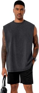 Débardeur Sportif Tricoté Respirant Grande Taille pour Homme – Gilet Décontracté d'Été en Coton pour Musculation et Gym - Product Image 2