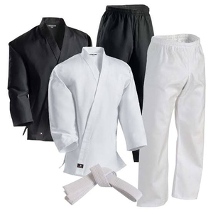 High Quality Judo Uniform With Thick Collar and Cotton <b>Blend</b> Fabric Personalized Judo Uniform With Private Label - Product Image 1