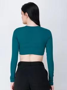 Débardeur court de fitness personnalisé pour femme, respirant, grande taille, coupe classique, pour yoga, gym, entraînement, soutien-gorge de sport, vêtements de sport athlétiques - Product Image 5