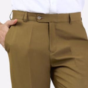 กางเกงขายาวลำลองสไตล์ธุรกิจสำหรับผู้ชายรุ่นใหม่ ทรงสลิม 9 ส่วน สไตล์เกาหลี รับผลิตแบบ OEM ODM - Product Image 5