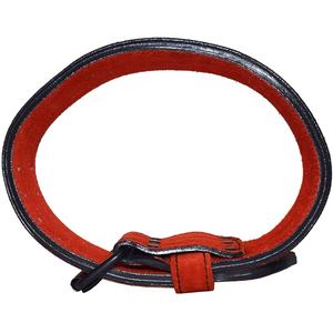 Fitness 10mm cuero de vaca gamuza recto cinturón de levantamiento de pesas doble punta Deadlift Squat soporte de espalda baja levantamiento de pesas - Product Image 5