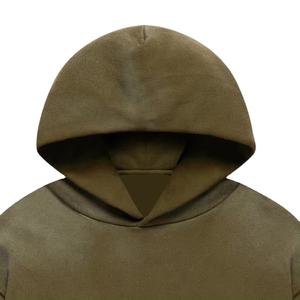 Sudadera extragrande de algodón 100% para hombre, moda de alta calidad, patrón de puntos, tela sostenible, colores lisos para el invierno - Product Image 3