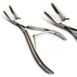 Micro Friedman 14cm/5.5" Rongeur dentaire manuel en acier inoxydable certifié CE de haute qualité, à angle de 90 degrés, mâchoire de 1.3mm - Product Image 4