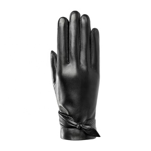 Gants en cuir de luxe personnalisés pour femmes, gants de mode pour femmes - Product Image 3