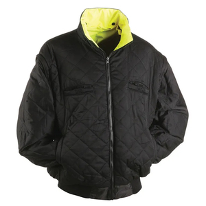 Compra al por Mayor de Ropa de Seguridad, Uniformes Industriales Personalizados, Chaqueta de Trabajo Impermeable de Oxford con Mangas Extraíbles y Forro de Alta Visibilidad - Product Image 2
