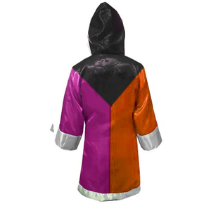 Robe de boxe haut de gamme pour les défilés au ring et les événements de combat, fabrication sur mesure avec approvisionnement en gros prêt à l'exportation - Product Image 6