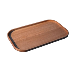 Plateau de service en bois jetable fait main, écologique, style américain, pour hôtels et décoration intérieure - Product Image 1
