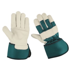 Gants de travail robustes pour hommes, gants de sécurité en cuir pour les travailleurs de la construction - Product Image 5