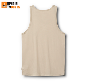 Customizable Breathable <b>Mens</b> Rib-Knit Tank Top Sleeveless Undershirt <b>Singlet</b> Muscle Training Vest Bulk Wholesale Private Label - Product Image 2