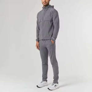 New High Quality Breathable Lightweight Printed Hooded Unisex 100% polyesters Streetwear Summer Windbreaker <b>Jogging</b> <b>Suits</b> - Product Image 5