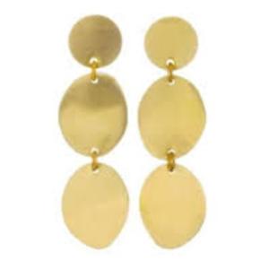 Pendientes de Latón Chapados en Oro de 18K, Estilo Bohemia, Pendientes Colgantes de Moda para Mujer, Joyería para Fiestas - Product Image 3
