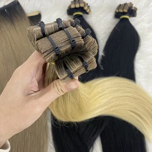 Zenohair Couleur Bande Dans Les Extensions Vietnamien 100% Bande De Cheveux Humains Bande Invisible Dans Les Cheveux - Product Image 1