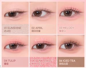 [2AN] Cosméticos Coreanos Better Me Paleta de Sombras Metálicas 12 Colores Rosa Burbuja para un Estilo Juvenil y Moderno - Product Image 1